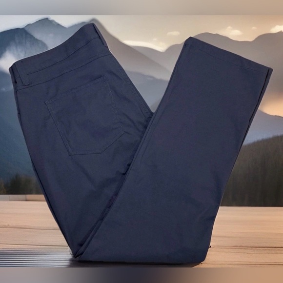 Eddie Bauer Other - Eddie Bauer Nylon Pants Mens 38 X 30 Gray Khaki Stretch Hiking Travel Outdoor